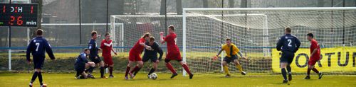 FK Jaroměř B - TJ Předměřice 21.3.2015, foto z videa: Václav Mlejnek
